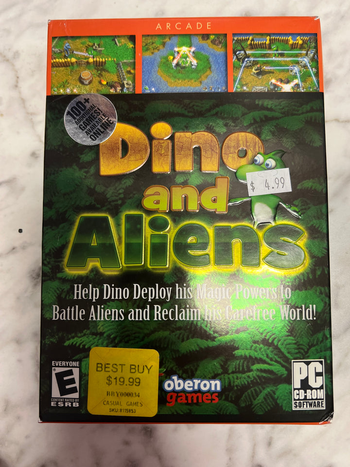 Dino and Aliens PC CD-ROM    PC73024