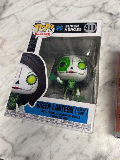 Green Lantern Jessica Cruz DC Super Heroes Funko Pop figure 411