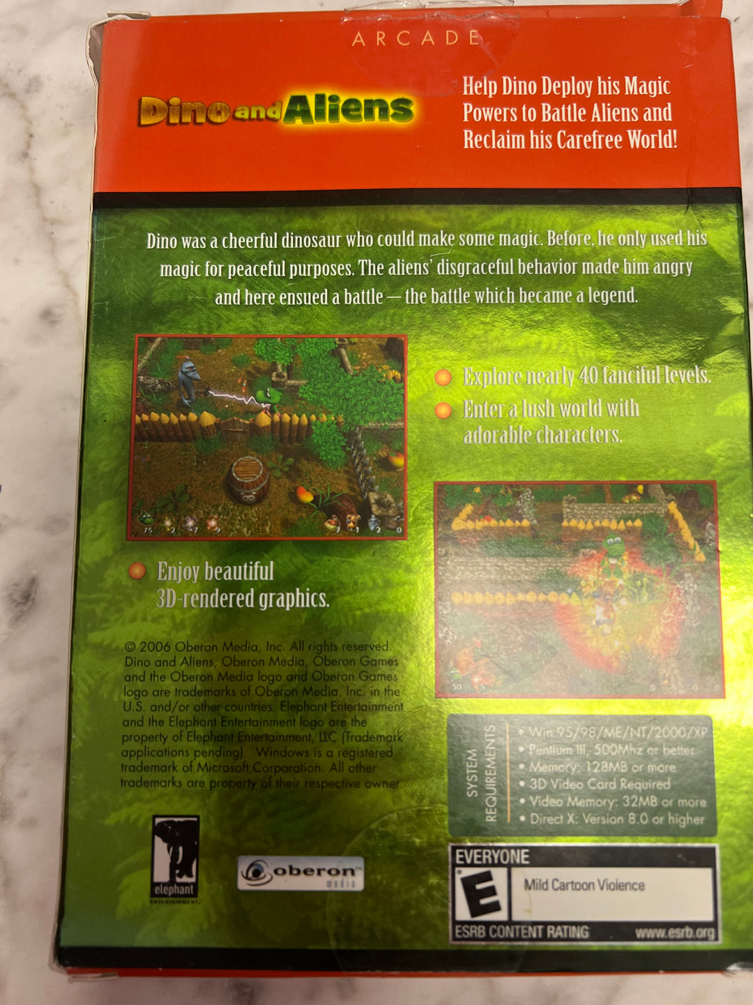 Dino and Aliens PC CD-ROM    PC73024