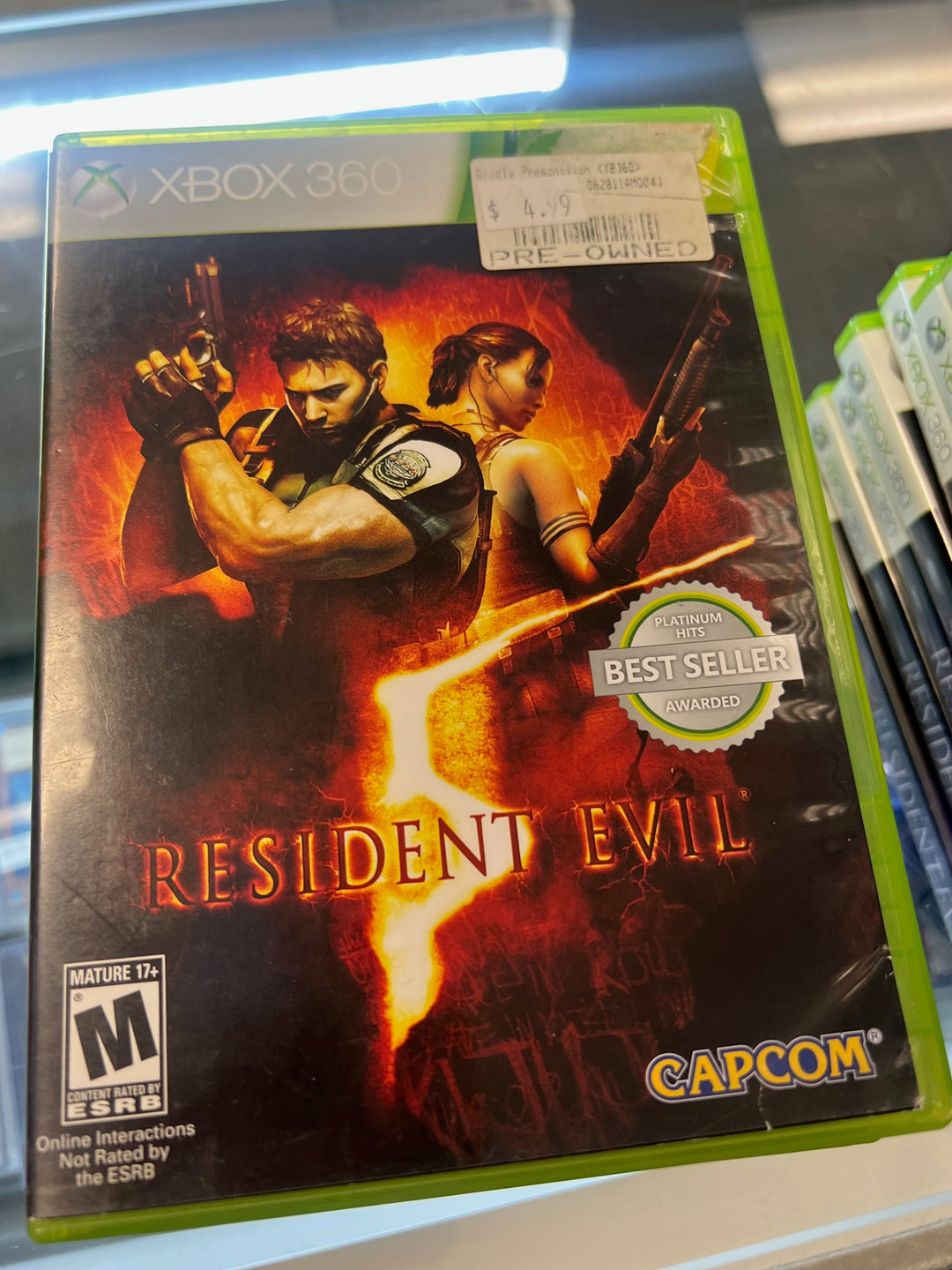 Resident Evil 5 - Xbox 360 X5525