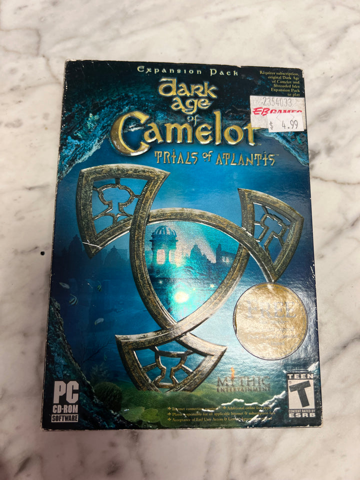 PC Game CD-ROM Dark Age of Camelot Trials of Atlantis Expansion Pack Complete    PC73024
