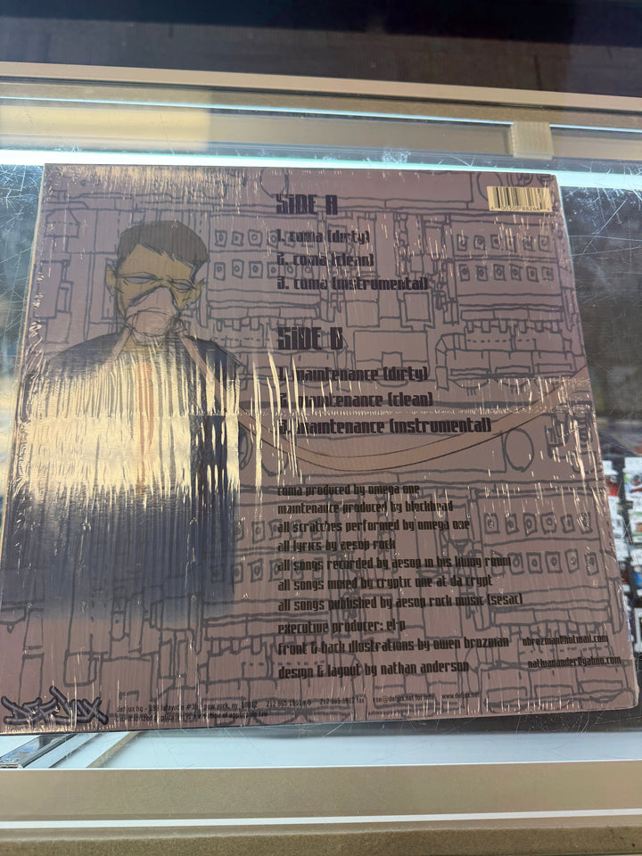 Aesop Rock - Coma (NM) Vinyl Record VR012426