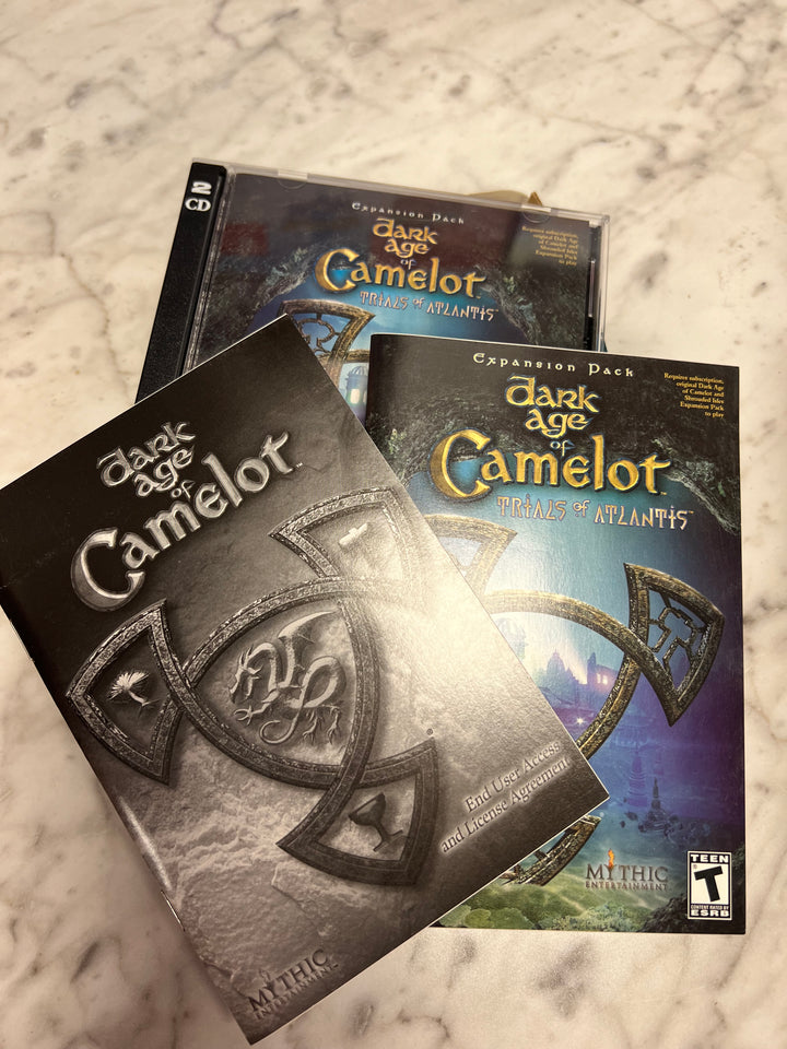 PC Game CD-ROM Dark Age of Camelot Trials of Atlantis Expansion Pack Complete    PC73024