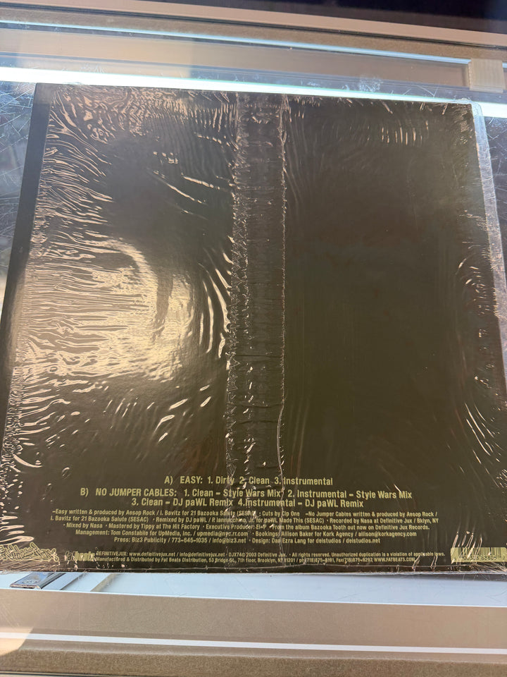 Aesop Rock - Easy (NM) Vinyl Record VR012426