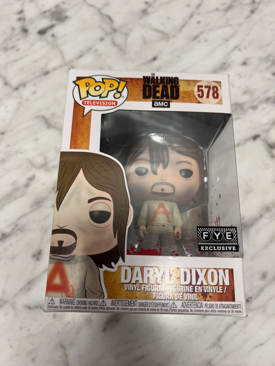 Daryl Dixon The Walking Dead FYE exclusive Funko Pop figure 578
