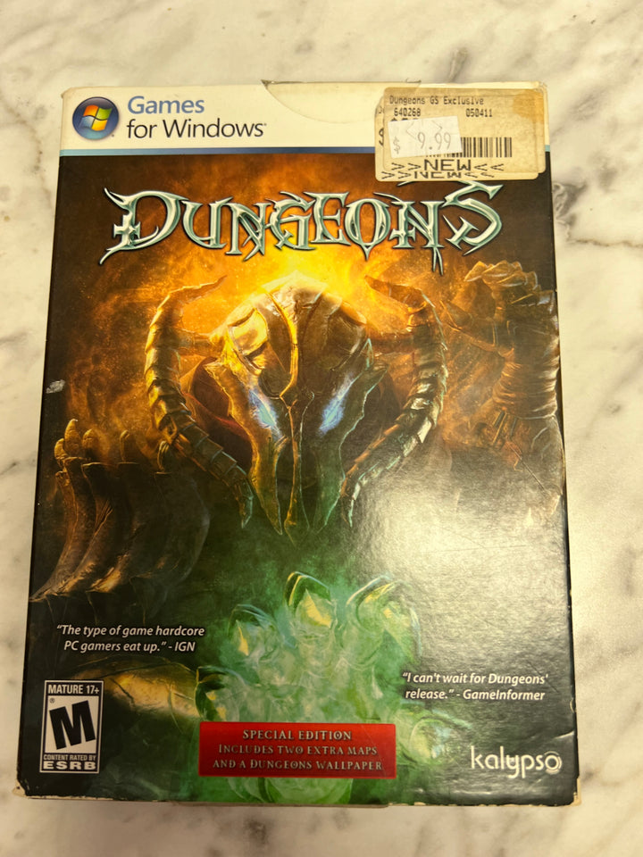 Dungeons Games For Windows PC Game Complete    PC73024