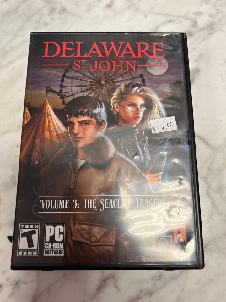 Delaware St. John Volume 3 The Seacliff Tragedy PC CD-ROM   PC73024