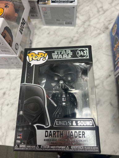 Darth Vader Star Wars Electronic Lights and Sounds Funko Pop figure 343
