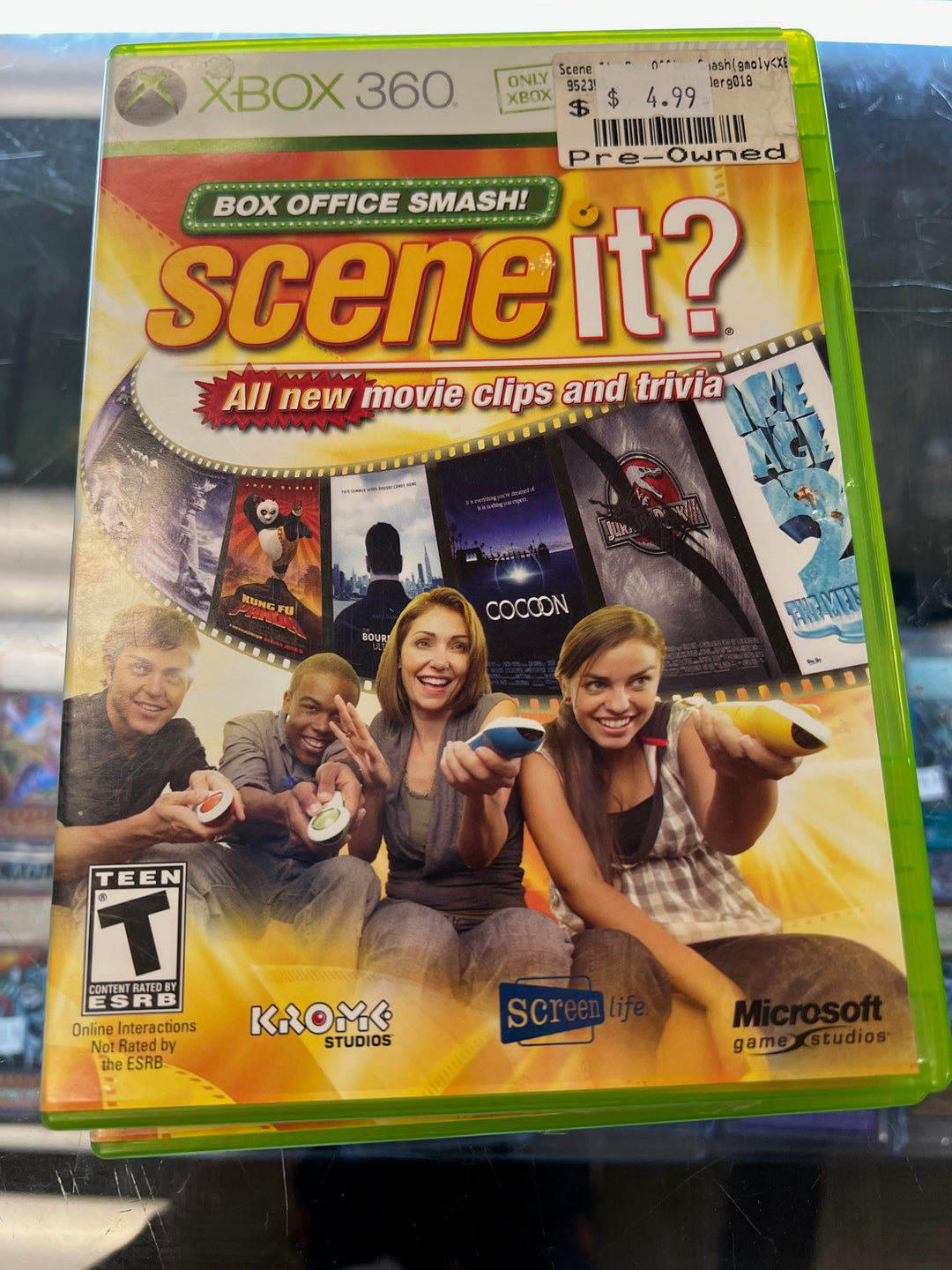 Scene It? Box Office Smash - Xbox 360 X5525