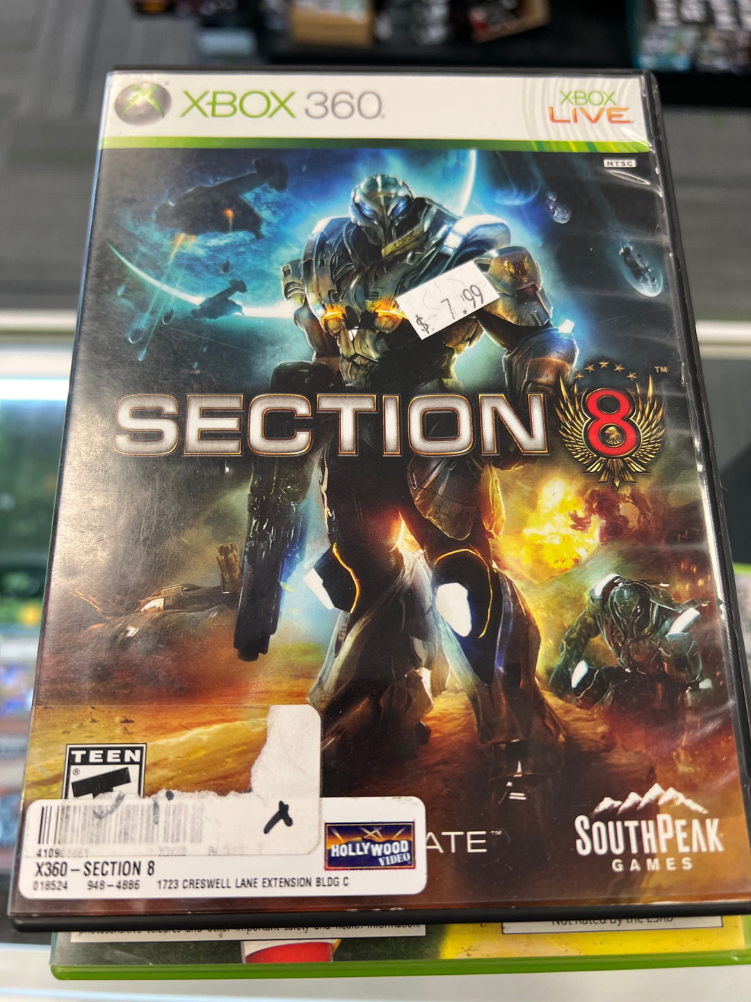 Section 8 - Xbox 360 X5525