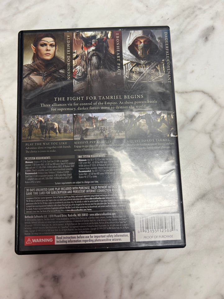The Elder Scrolls Online - PC/Mac   UD10724