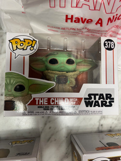 The Child Grogu with Cup Funko Pop figure 378