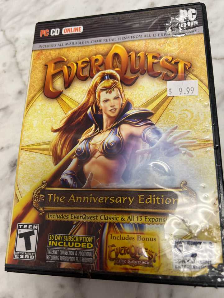 EverQuest - The Anniversary Edition (PC CD-ROM, 8-Disc Set) Complete   PC73024