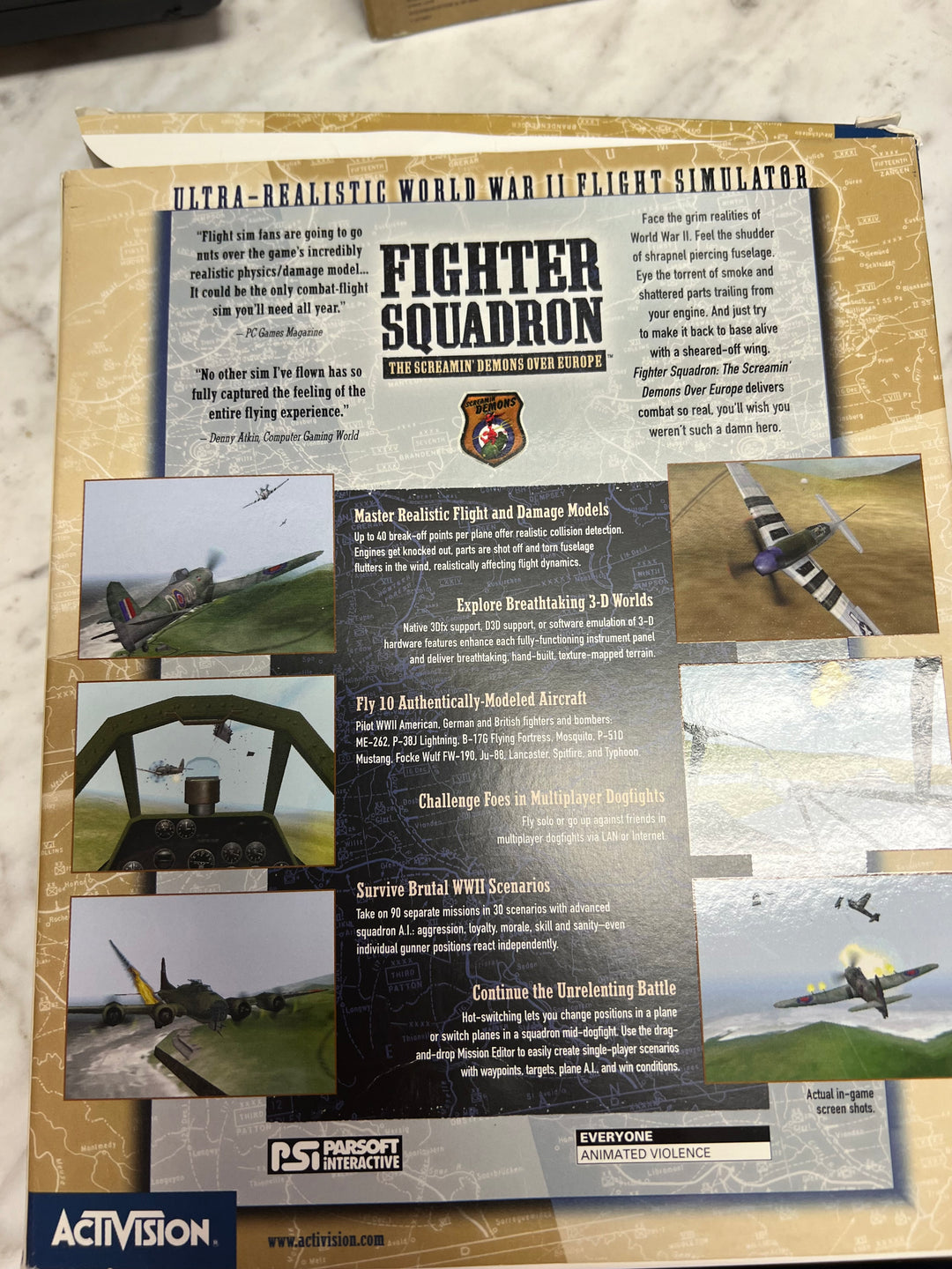 Fighter Squadron The Screamin' Demons Over Europe  PC73024