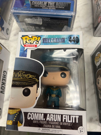 Comm. Arun Filitt Valerian Funko Pop Figure 440