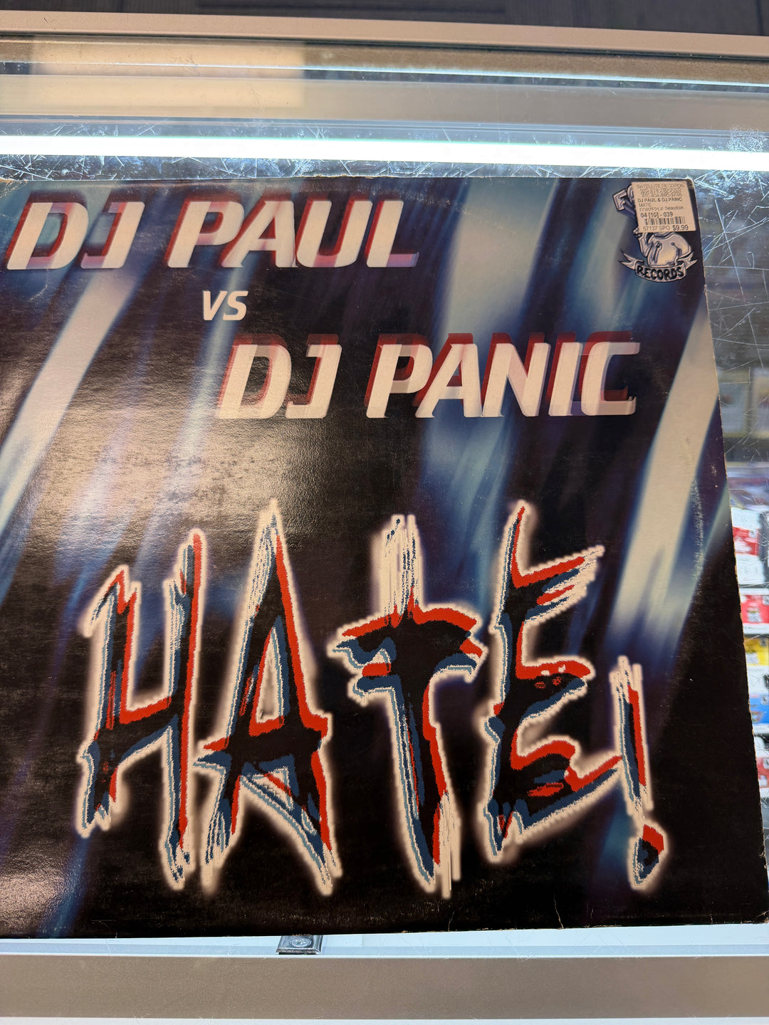 DJ Paul Vs DJ Panic - Hate! (VG) Vinyl Record VR012426