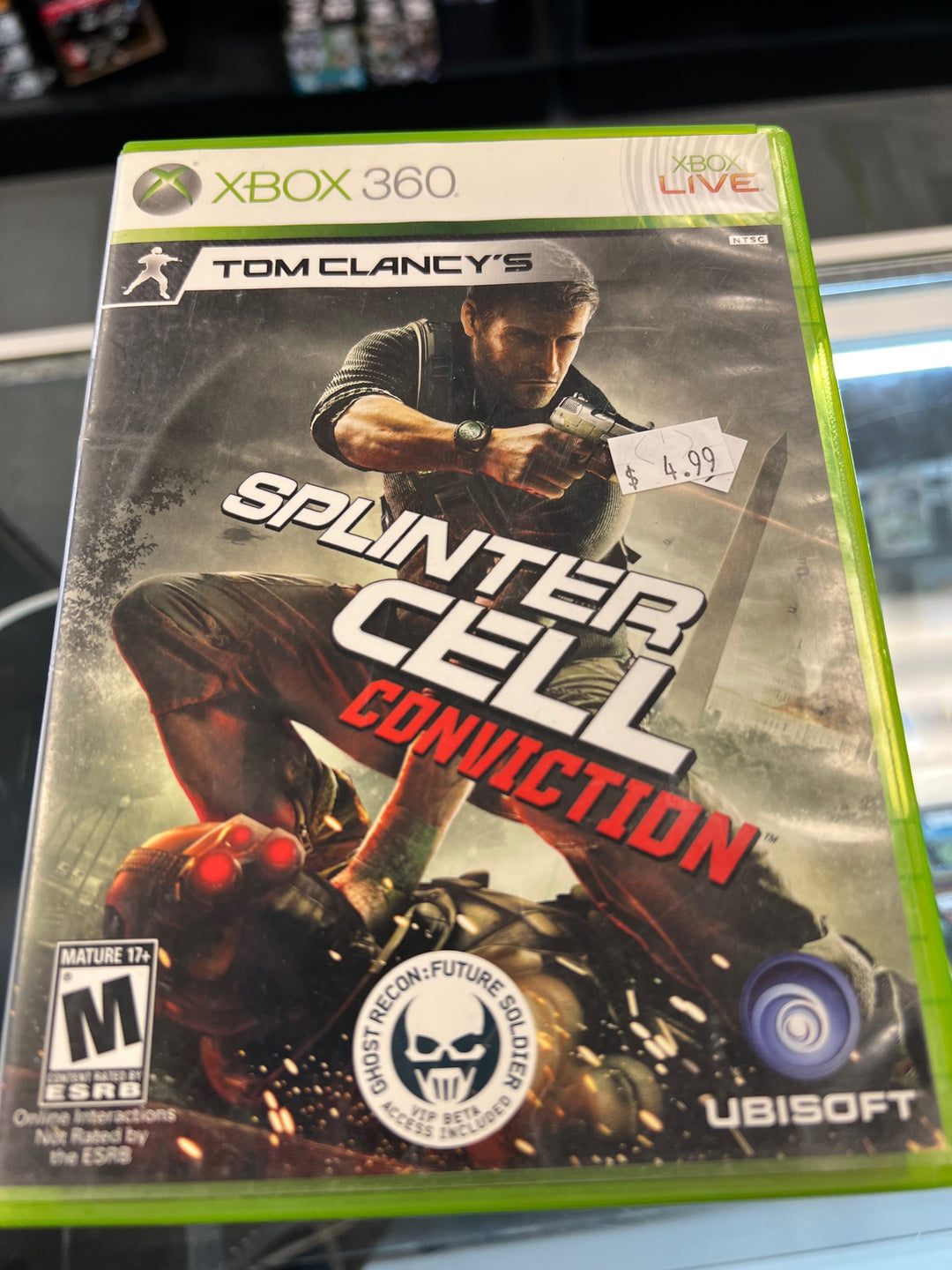 Splinter Cell Conviction - Xbox 360 X5525