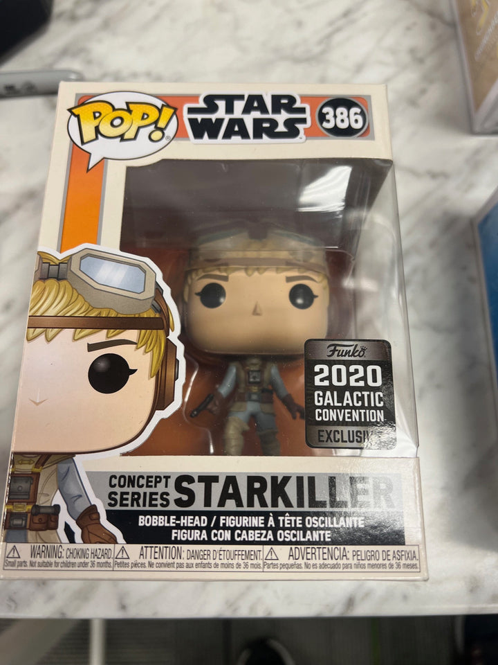 Star Wars Concept Series Starkiller Galactic Convention Funko Pop figure 386