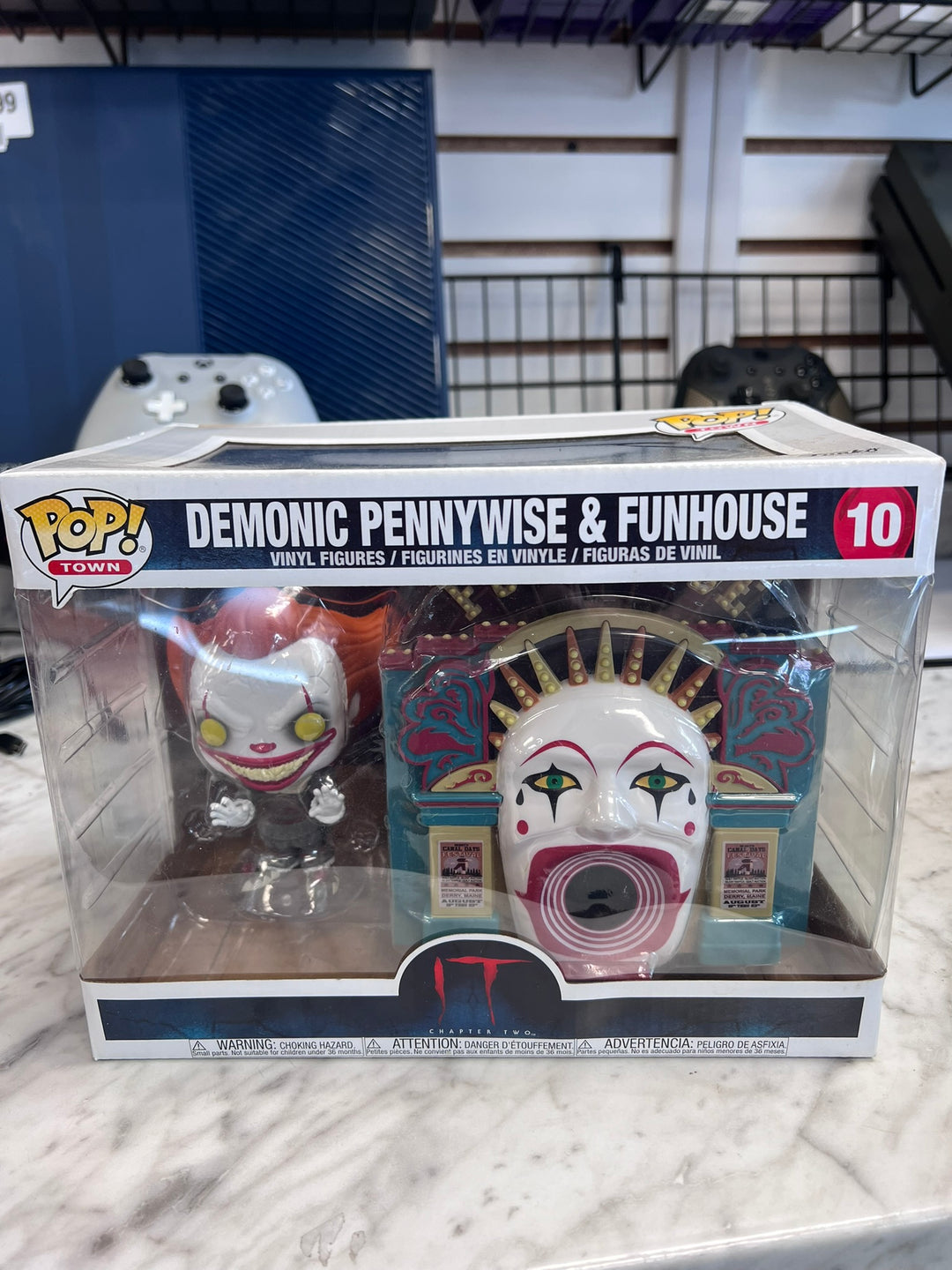 Funko Pop! Town Demonic Pennywise & Funhouse It Chapter Two  FP31426