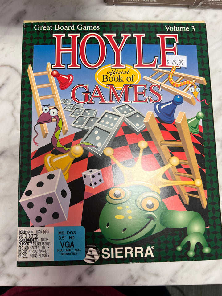 Hoyal Official Book of Games PC Game MS-DOS  PC73024