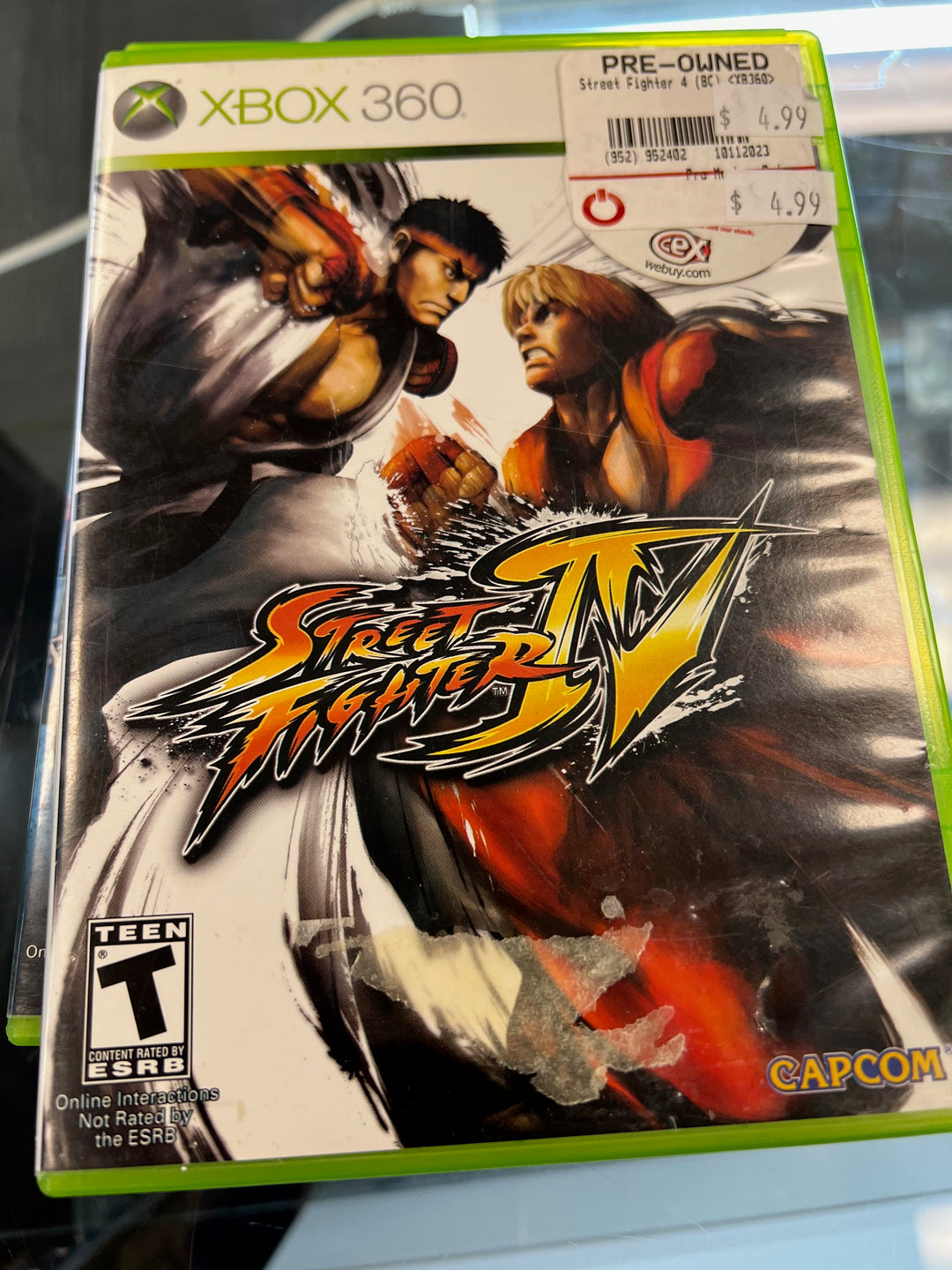Street Fighter IV - Xbox 360 X5525