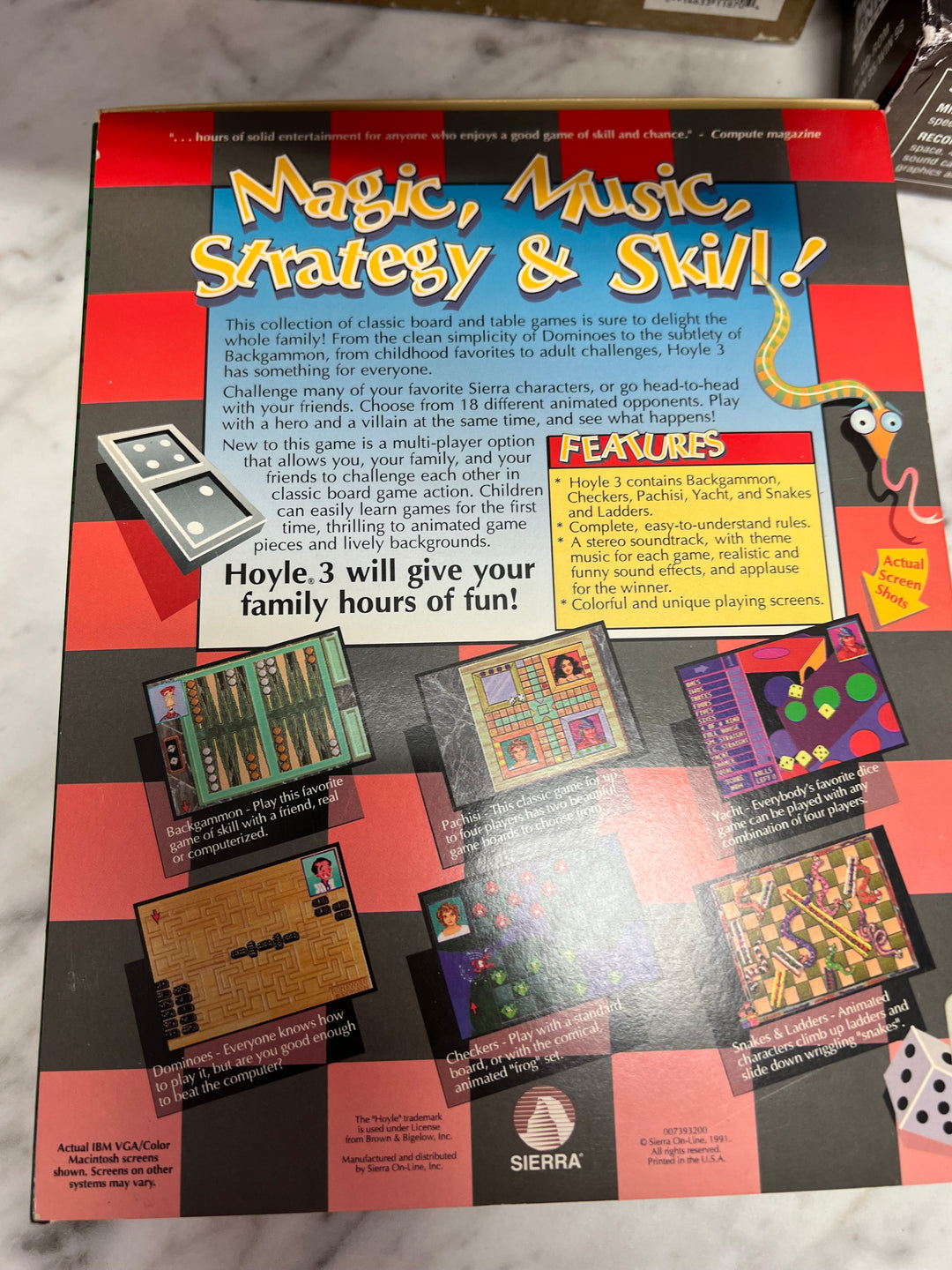 Hoyal Official Book of Games PC Game MS-DOS  PC73024