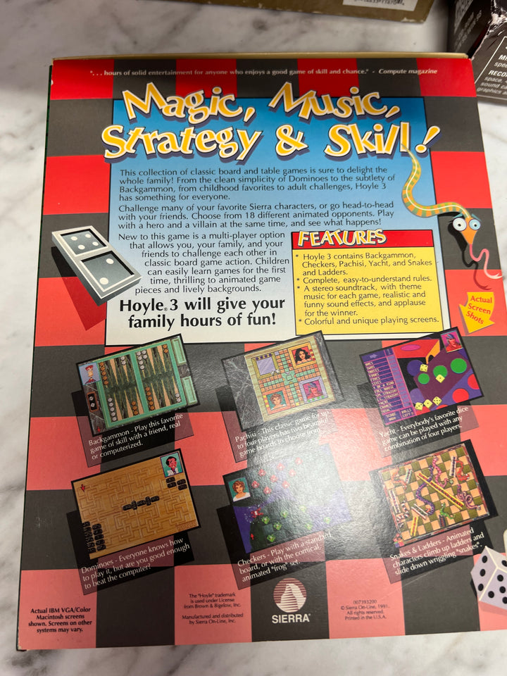 Hoyal Official Book of Games PC Game MS-DOS  PC73024