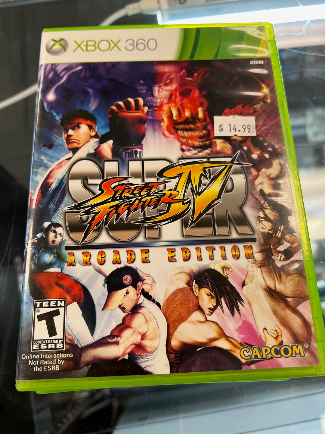 Super Street Fighter IV Arcade Edition - Xbox 360 X5525
