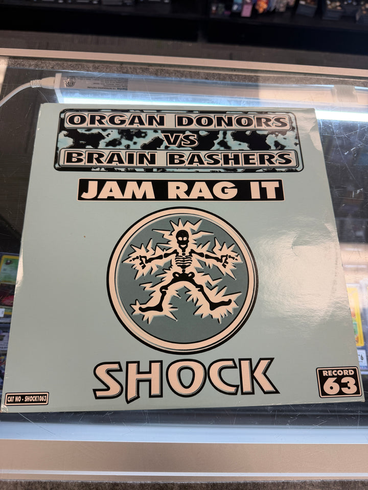 Organ Donors Vs Brain Bashers - Jam Rag It (VG) Vinyl Record VR012426