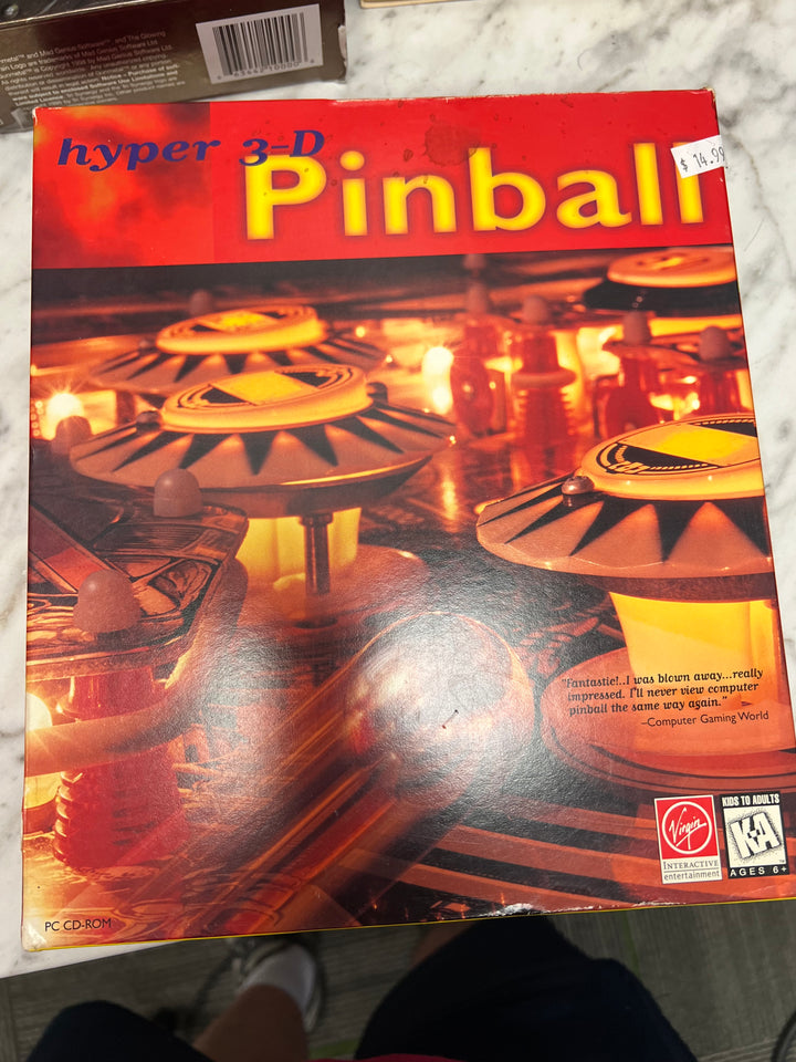 Hyper 3-D Pinball PC  PC73024