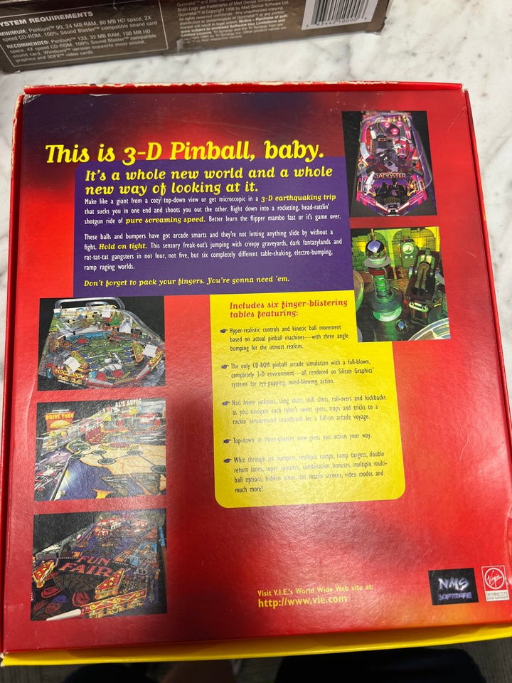 Hyper 3-D Pinball PC  PC73024