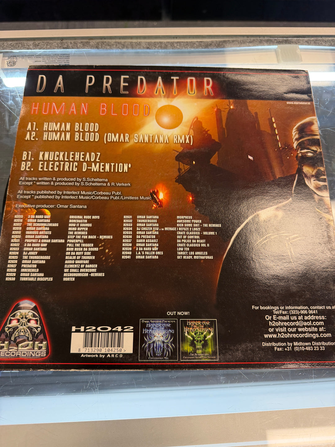 Da Predator - Human Blood (VG) Vinyl Record VR012426