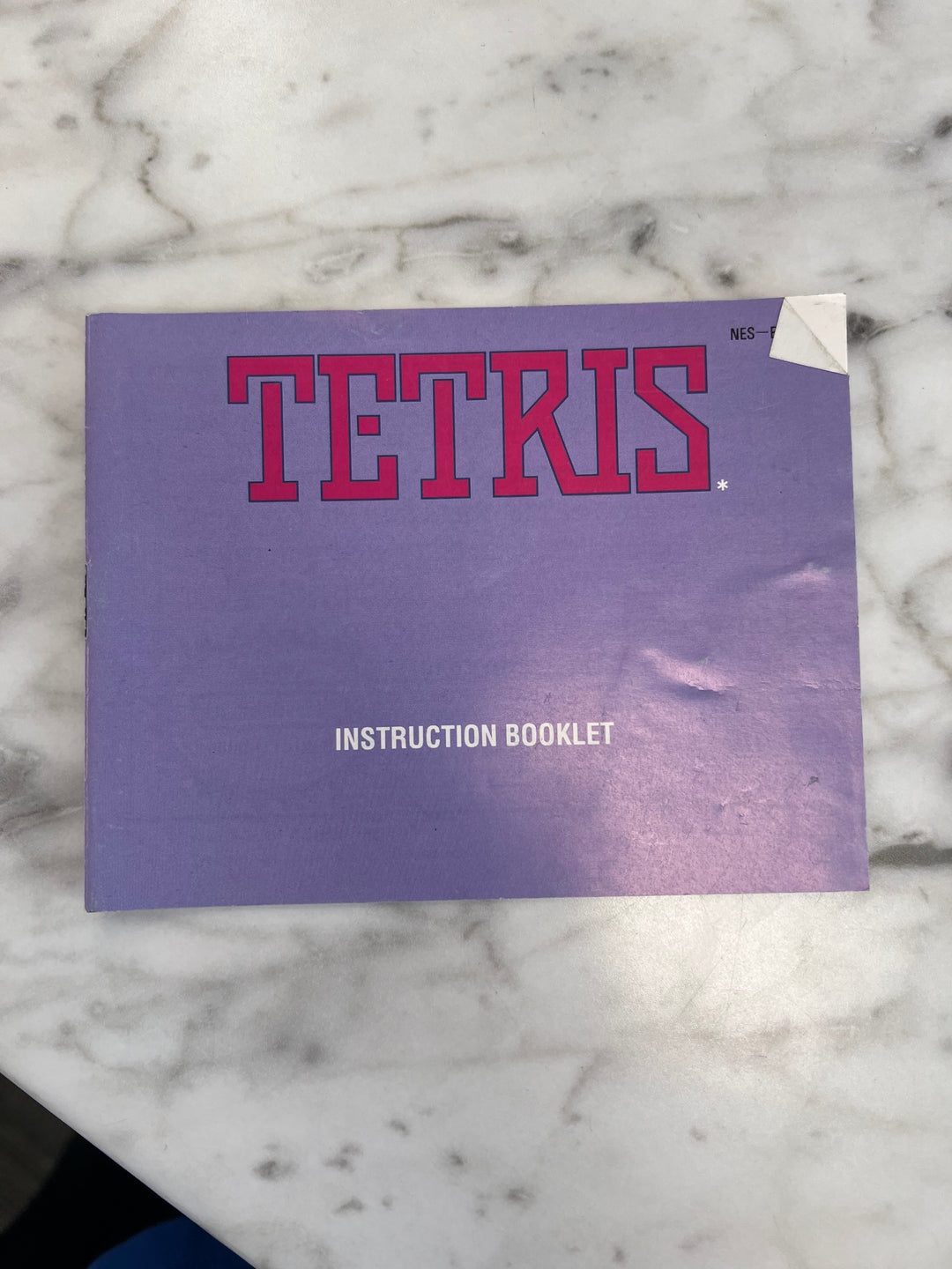 Tetris NES Nintendo Entertainment System MANUAL ONLY    DU10924