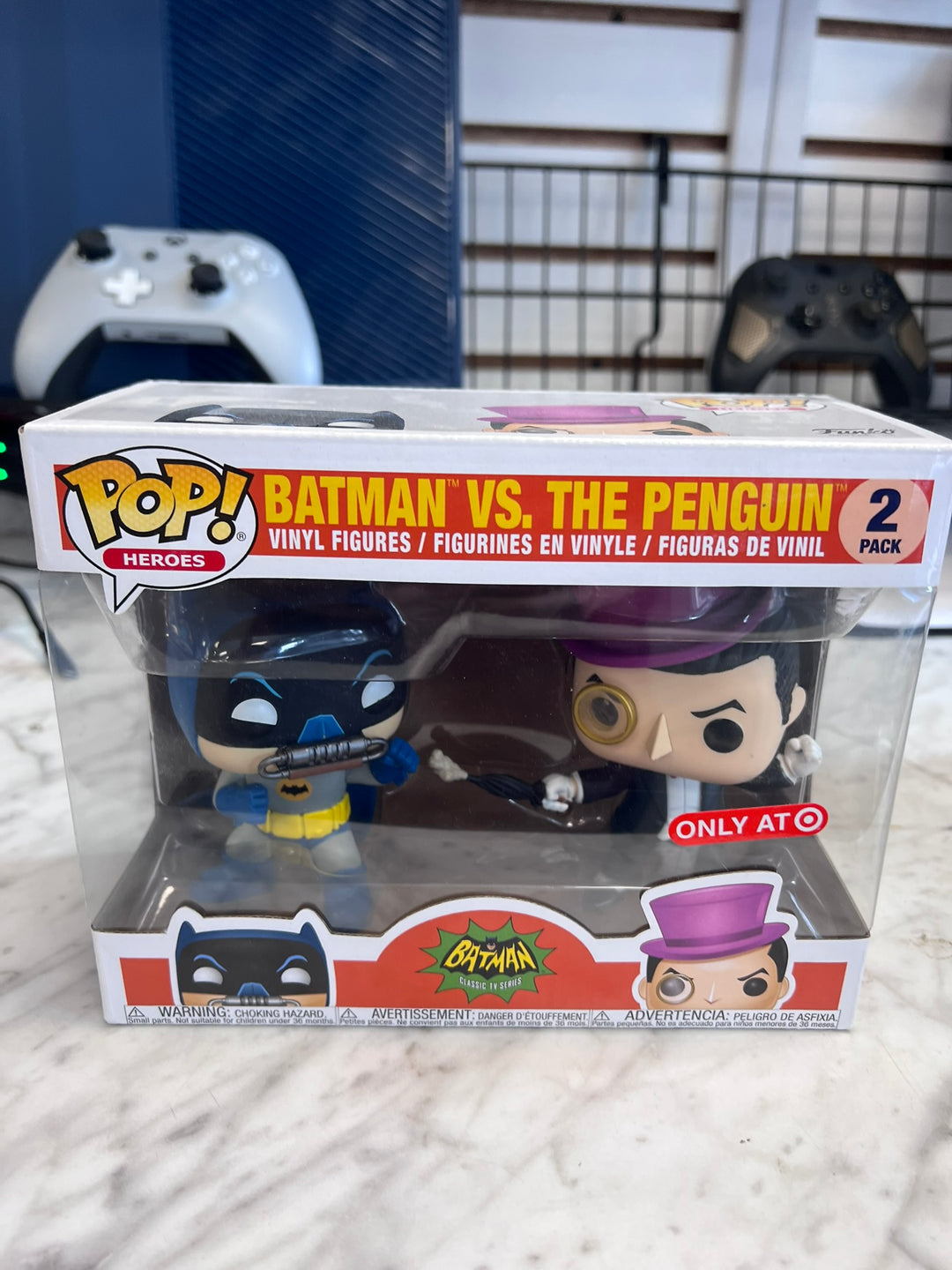 Funko Pop! Heroes Batman vs the Penguin 2 Pack  FP31426