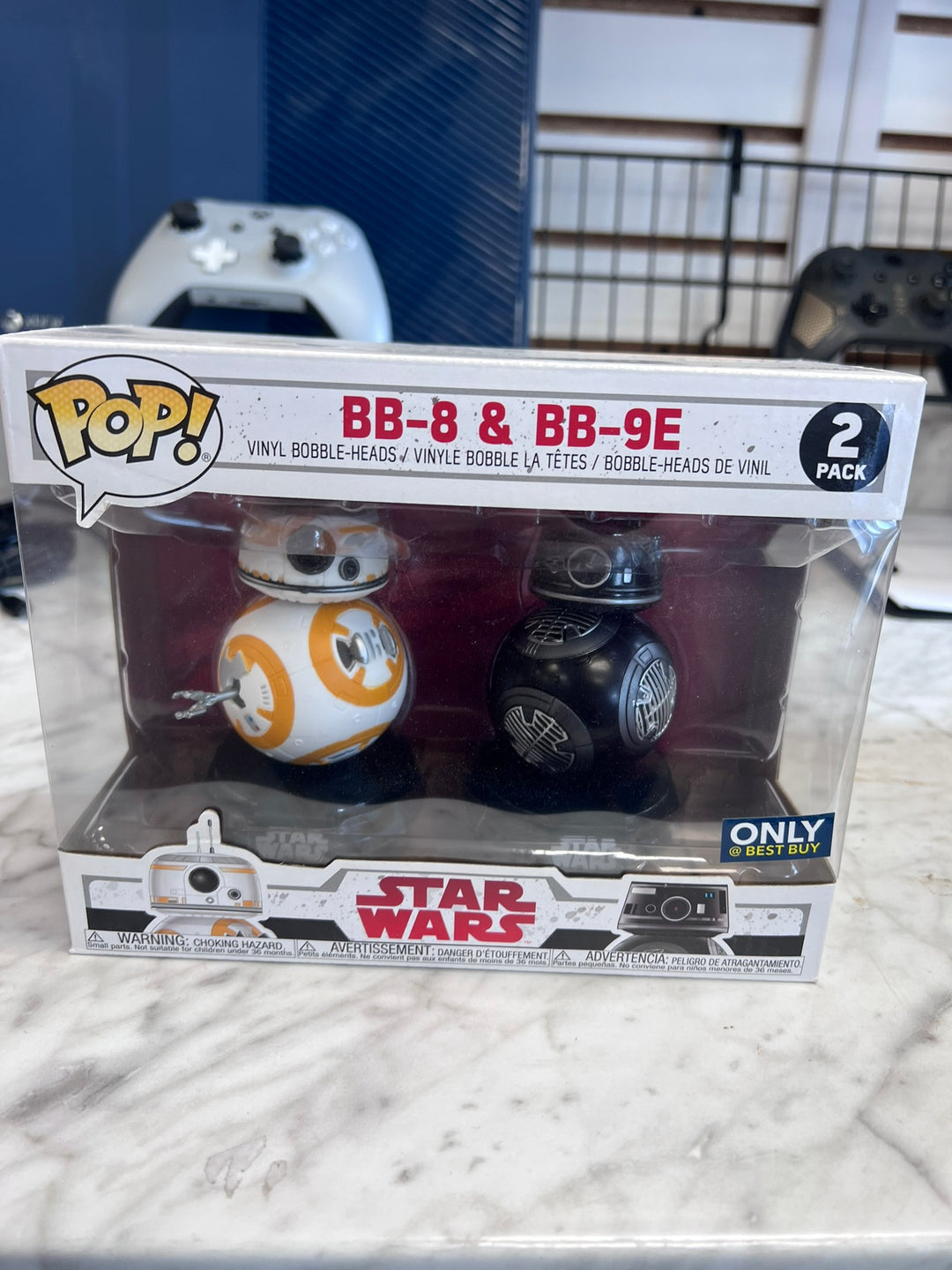 Funko Pop!  BB-8 & BB-9E 2 Pack Star Wars Best Buy FP31426