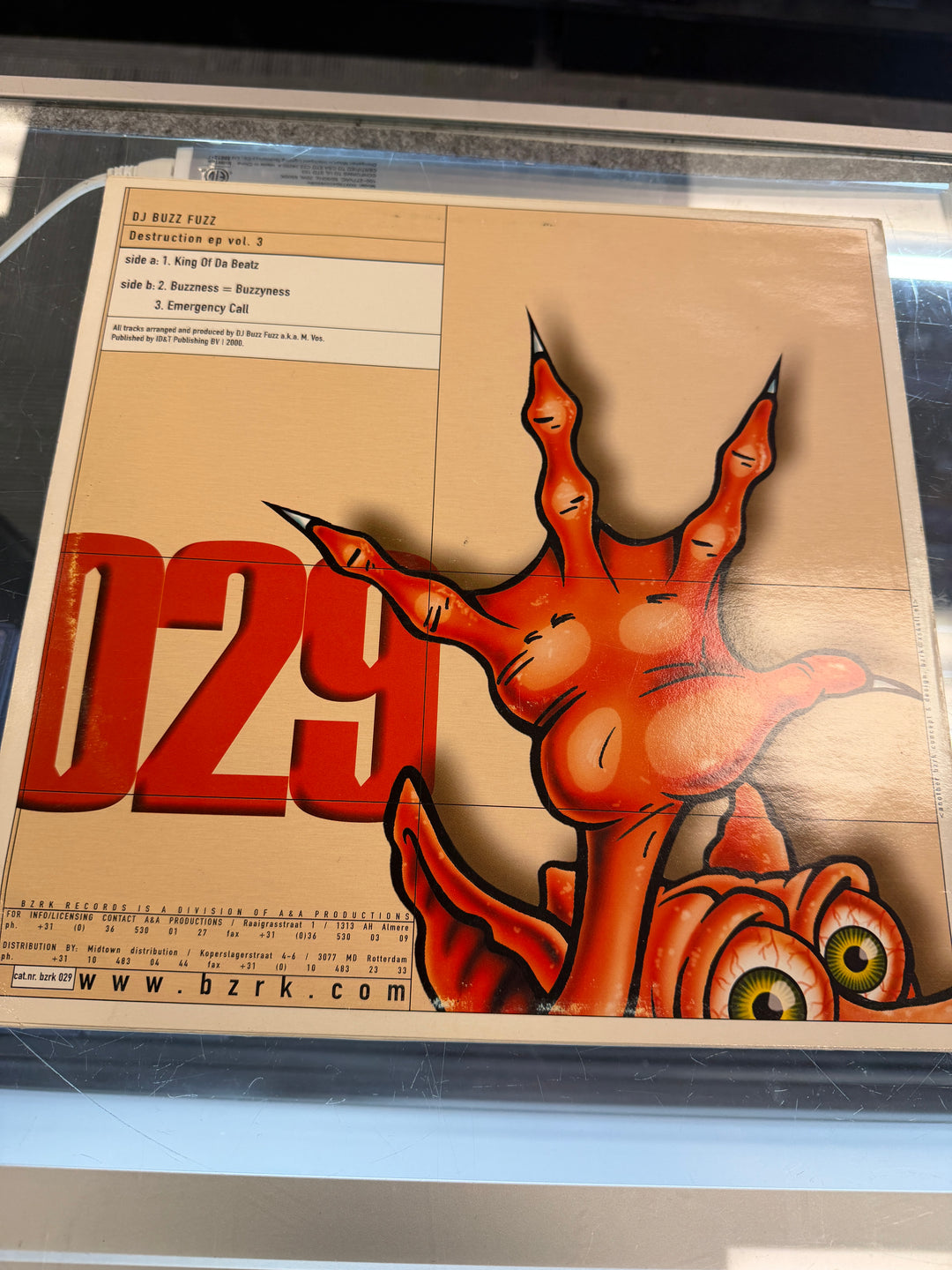 DJ Buzz Fuzz - Destruction (VG) Vinyl Record VR012426