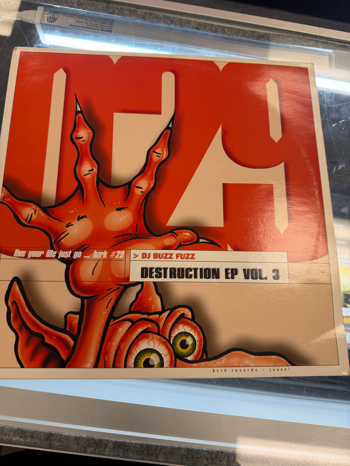 DJ Buzz Fuzz - Destruction (VG) Vinyl Record VR012426