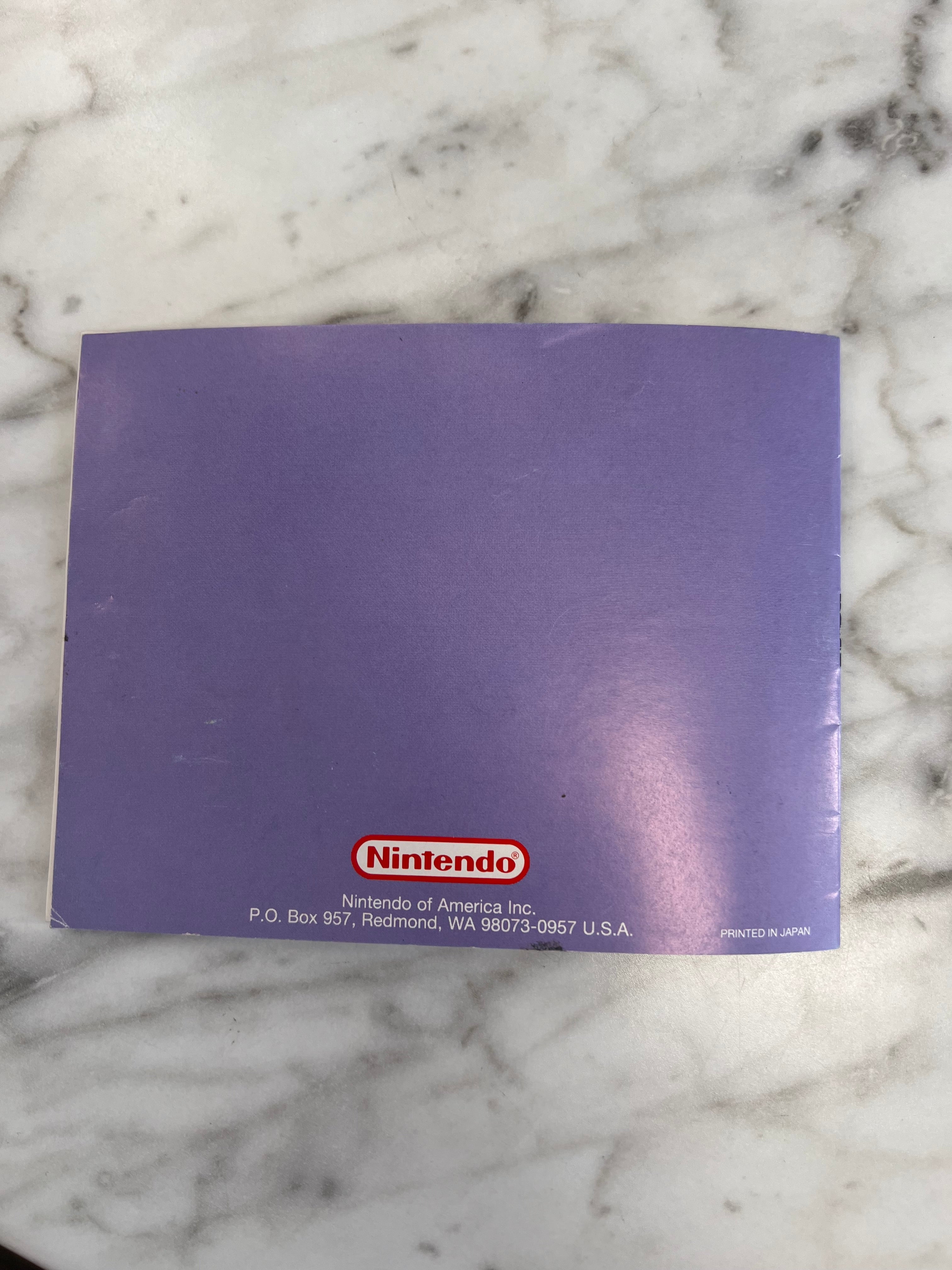 Tetris NES Nintendo Entertainment System MANUAL ONLY DU10924