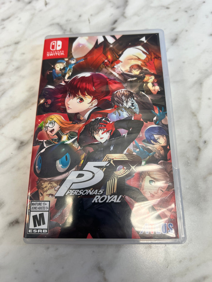 Persona 5 Royal for Nintendo Switch CASE ONLY NO GAME DU10924