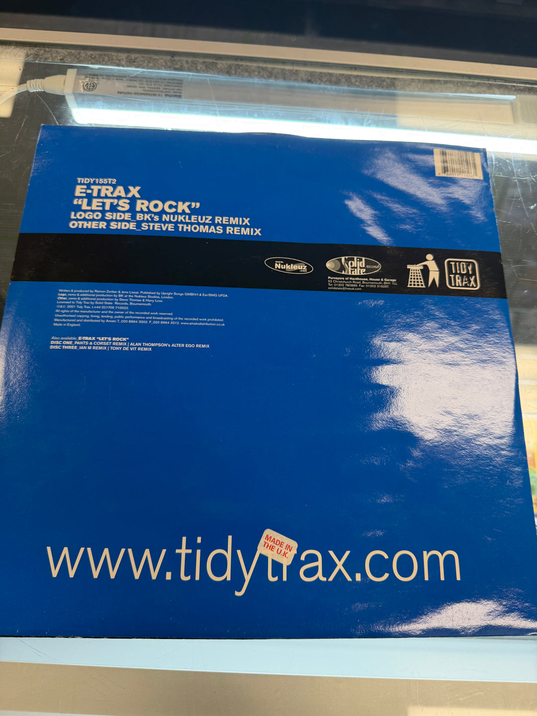 E-Trax - Lets Rock (VG) Vinyl Record VR012426