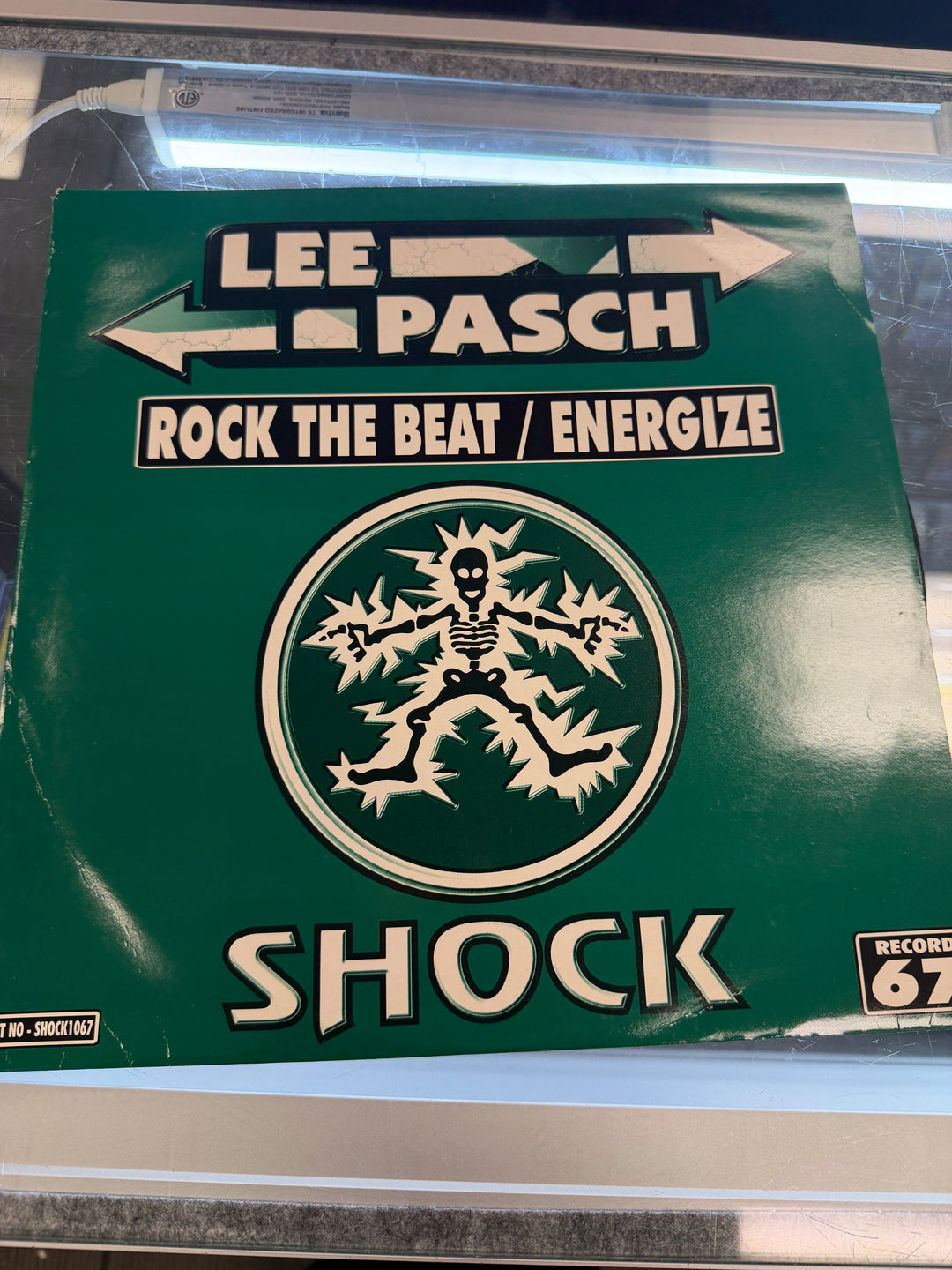 Lee Pasch - Rock The Beat (NM) Vinyl Record VR012426