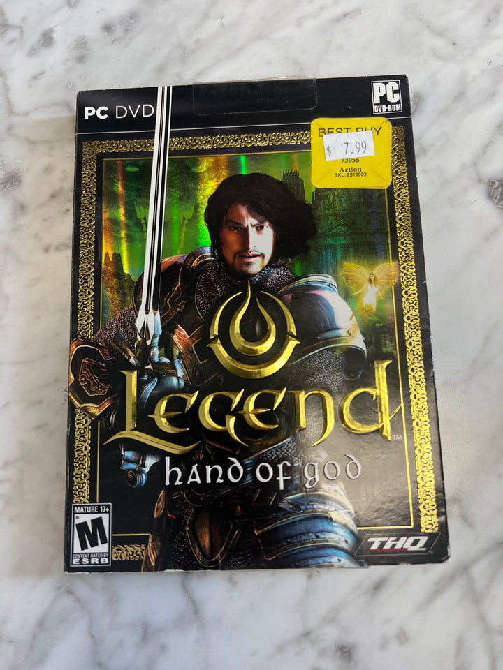 Legend Hand of God THQ PC DVD-ROM Game In box PC73024