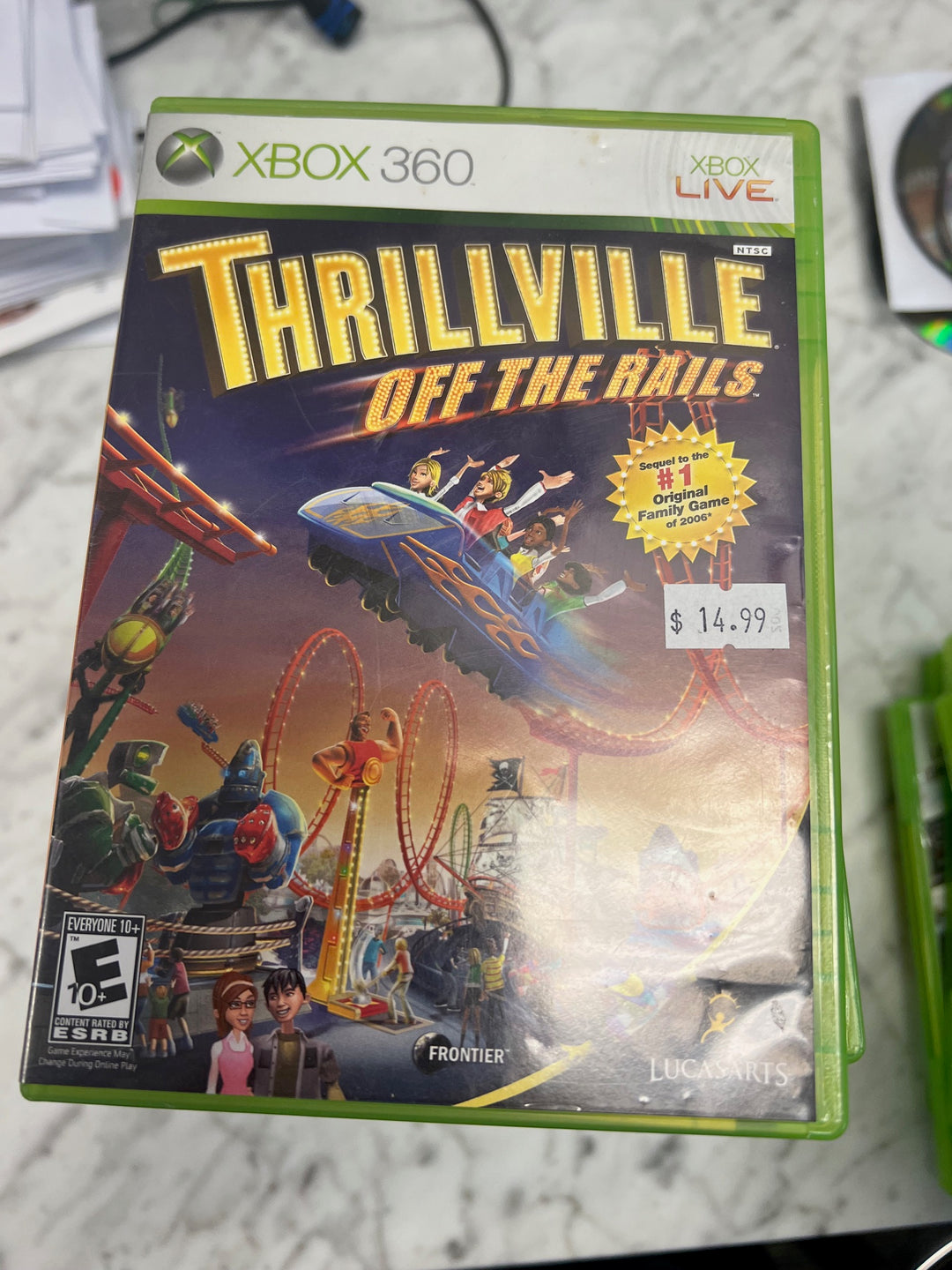 Thrillville Off the Rails - Xbox 360 X5525