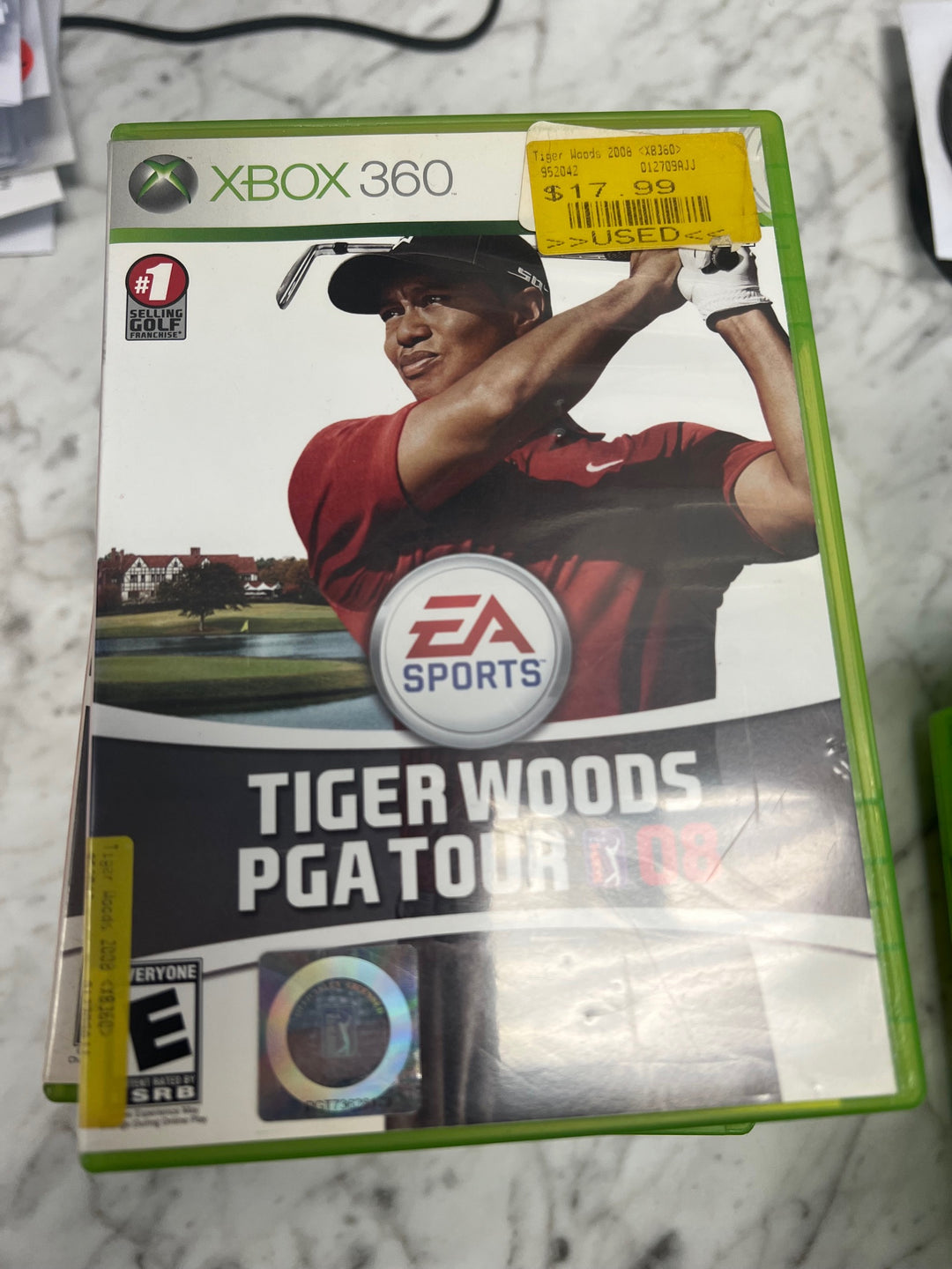 Tiger Woods PGA Tour 08 - Xbox 360 X5525