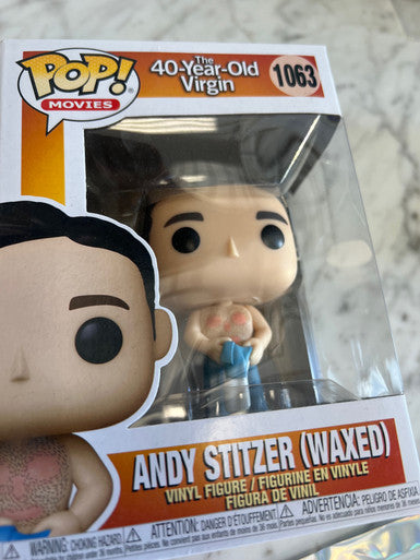 Andy Stitzer Waxed The 40 Year Old Virgin Funko Pop figure 1063