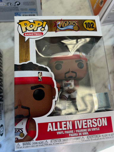 Allen Iverson Philadelphia 76ers Funko Pop figure 102