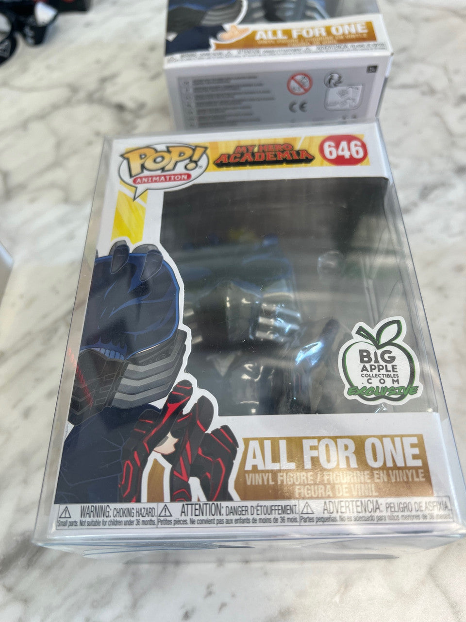 All for One My Hero Academia Funko Pop figure 646 Big Apple Collectibles