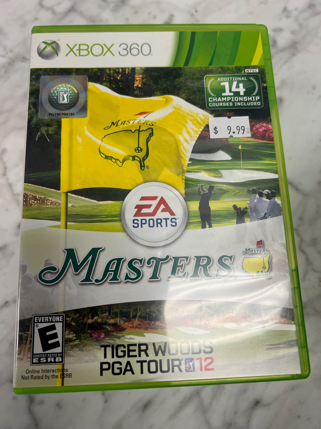 Tiger Woods PGA Tour 12 Masters - Xbox 360 X5525