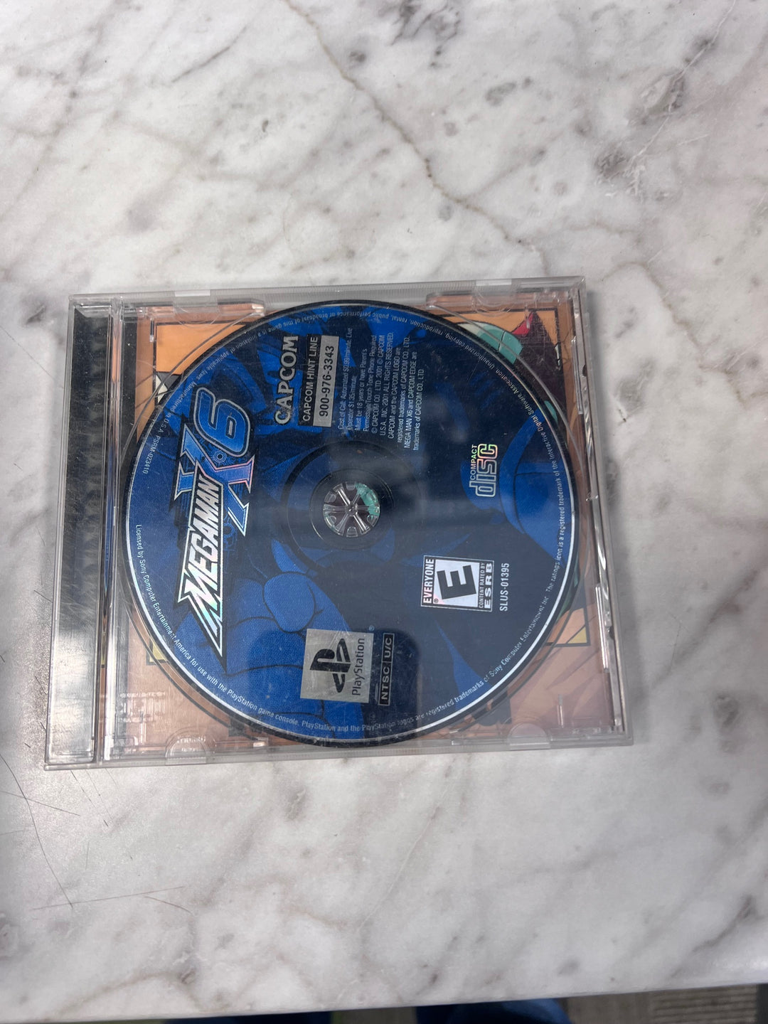 Mega Man X6 - PS1 DI11125