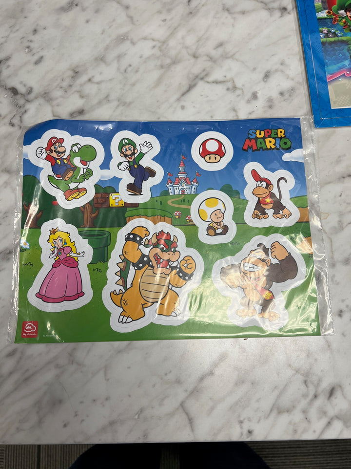 My Nintendo Super Mario Removable Tech Sticker sheet - Brand New P12825